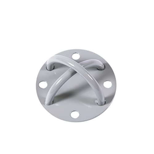 Veemoon Ceiling Suspension Hooks Hammock Strap Bracket Ceiling Hooks Stand Suspension Trainer Straps Steel Plate Mount Anchor