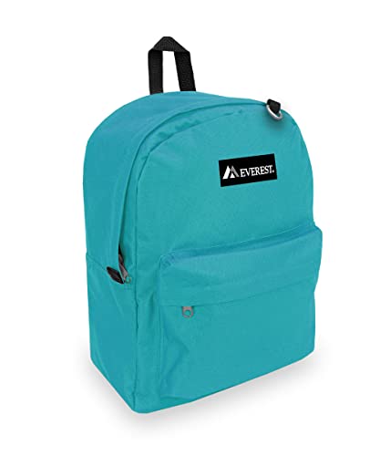 Everest 2045CR Classic Backpack, 16.5", Turquoise - color: Turquoise, size: One Size