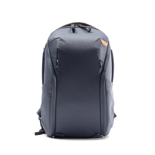 Peak Design Everyday Backpack Zip 20L, Black, 270-Degree Zip, Dual Side Pockets, FlexFold Dividers, Fits 15" Laptop, For Camera Carry, Daily Commutes or Travel, Versatile Backpack for Men and Women - color: Black, size: 20L