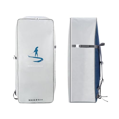 105L Paddle Board Backpack - Waterproof Oxford SUP Bag Boards, Large Travel Backpack with Padded Compartment & Accessories Storage, Durable for Surfing, Beach, Water Sports