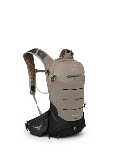 Osprey Raptor 10L Men's Mountain Biking Backpack with Hydraulics Reservoir, Pediment Grey - color: Pediment Grey
