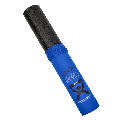 CanDo Foam Roller Cover, Accessory, Cotton Cover for 4" X 36" Half-Round - size: 4"D X 36"L, style: Half-Round