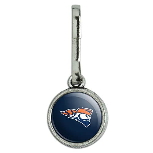 Carroll University Primary Logo Antiqued Charm Clothes Purse Suitcase Backpack Zipper Pull Aid