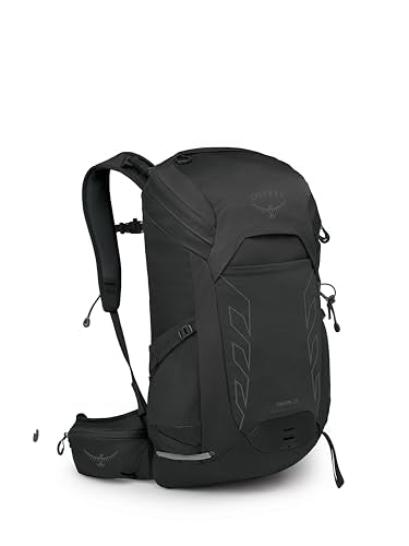 Osprey Talon 26L Men's Lightweight Hiking Backpack - Daypack for Travel & Camping, Black/Coal Grey - color: Black/Coal Grey, size: 26L - Standard Fit