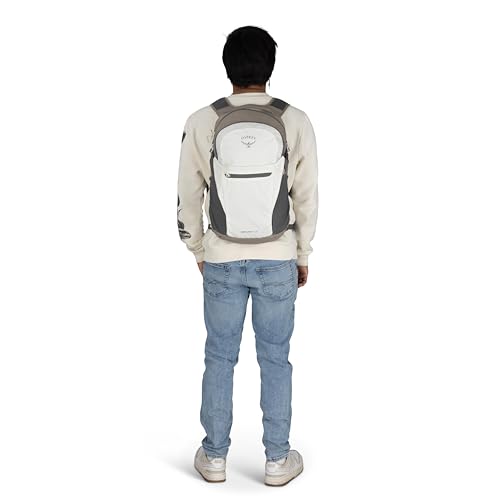Osprey Daylite Plus Commuter Backpack - Everyday Pack with Laptop Sleeve, Bottle Pockets, and Extra Storage, Mystery White/Multi - color: Mystery White Multi