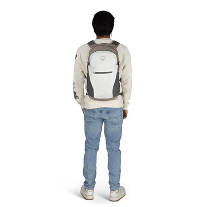 Osprey Daylite Plus Commuter Backpack - Everyday Pack with Laptop Sleeve, Bottle Pockets, and Extra Storage, Mystery White/Multi - color: Mystery White Multi