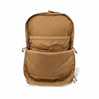 Lewis N. Clark 28L Hiking Daypack – Full-Size Trail Backpack with Padded Straps, Rain Cover & Removable Laptop Sleeve - color: Brown, size: 28L