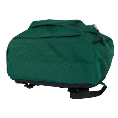 JanSport Cross Town Backpack 17" x 12.5" x 6" - Simple Bag for Everyone with 1 Main Compartment, Front Utility Pocket - Premium Class Accessories - Deep Juniper - color: Deep Juniper