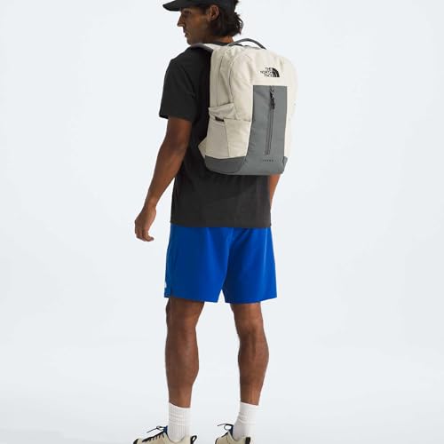 The North Face Lichen Daypack - Everyday Commuter Backpack, Laptop Sleeve, Water Bottle Pockets, Center Front Pouch, Desert Stone/Smoked Pearl/New Taupe Green, One Size - color: Desert Stone/Smoked Pearl/New Taupe Green