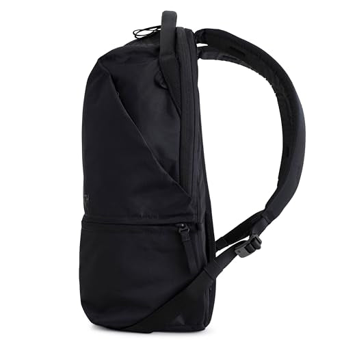 Urth Arkose 20L Modular Backpack + 3.7L Camera Insert - Water Resistant, Anti-Theft, Recycled Bag for DSLR/SLR/Mirrorless, 13-16 Inch Laptop in Black - color: Black
