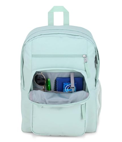 JANSPORT Large Backpack, 15 Inch Laptop Compartment, Green, Einheitsgröße, BIG STUDENT