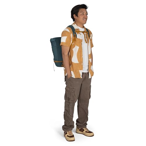 Osprey Daylite Large Tote Weekend Pack - Shoulder or Backpack Carry with Laptop Sleeve & Shoe Compartment, Torrent Blue - color: Torrent Blue