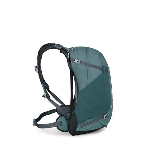 Osprey Hikelite 26L Durable Hiking Backpack - Travel Daypack with Rain Cover for Men and Women, Cascade Blue - color: Cascade Blue, style: 26l