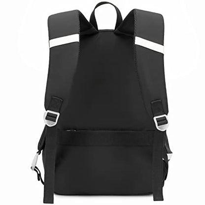 Classic Diamond School Backpack for Girls Laptop Backpack Cute Bookbag Kawaii College Backpack School Backpacks for Teens Girls Student (Black) - color: Black