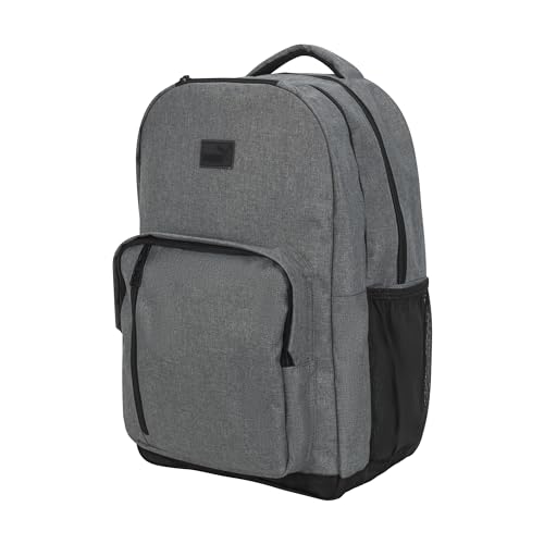 PUMA Prose Backpack with Padded Adjustable Straps, Laptop Sleeve & Water Bottle Pockets, Grey, One Size - color: Grey, size: One Size