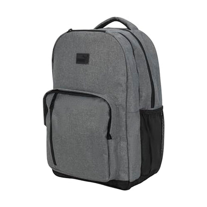 PUMA Prose Backpack with Padded Adjustable Straps, Laptop Sleeve & Water Bottle Pockets, Grey, One Size - color: Grey, size: One Size