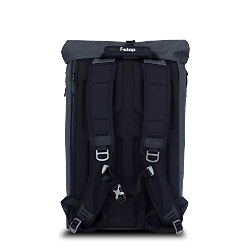 f-stop - Dyota 20 Expandable Roll Top Camera Backpack for DSLR, Mirrorless, Urban, Travel Photography (Grey) - color: Grey