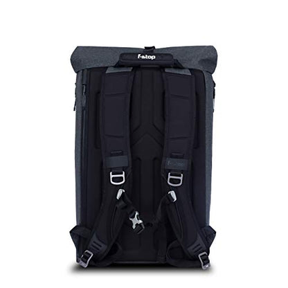 f-stop - Dyota 20 Expandable Roll Top Camera Backpack for DSLR, Mirrorless, Urban, Travel Photography (Grey) - color: Grey