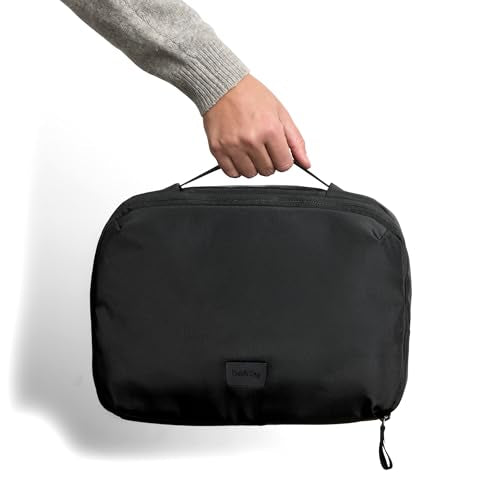 Bellroy Hanging Toiletry Kit Plus (8 Liter Travel Hanging Toiletry Bag) - Black - color: Black