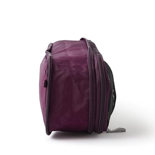 Baggallini Long Compression Cube - Lightweight Compression Packing Cube for Travel - color: Mulberry