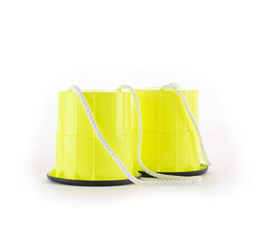bintiva Bucket Stilts for Kids - Mini Balance Walkers for Children - Platform Steppers