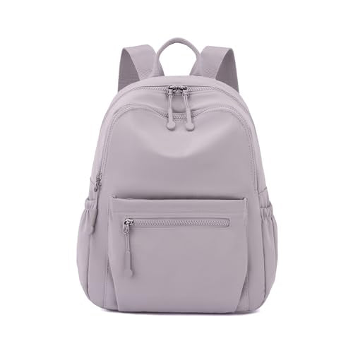 Tanweibago Mini Nylon Women Backpacks,11L Small Ladies backpacks Casual Lightweight Women Shopping Travel Daypack (Z1-purple) - color: Z1-purple