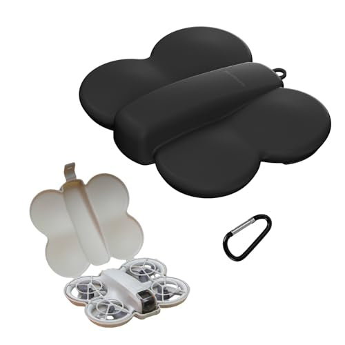 Storage Bag for DJI Neo, Portable Travel Case Protective Carrying Case Compact Bag for DJI Neo Drone Accessories (Black) - color: Black