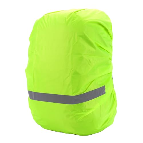 Water Rain Covers for Backpack Rucksack Rain Covers Rainproof Protector with Reflective Strips Bag Rain Covers - color: Green Color-L