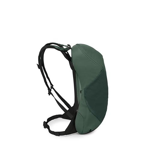 Osprey Hikelite LT 16L Hiking Backpack - Lightweight Travel Daypack with Rain Cover for Men and Women, Tundra Green - color: Tundra Green, style: 16l