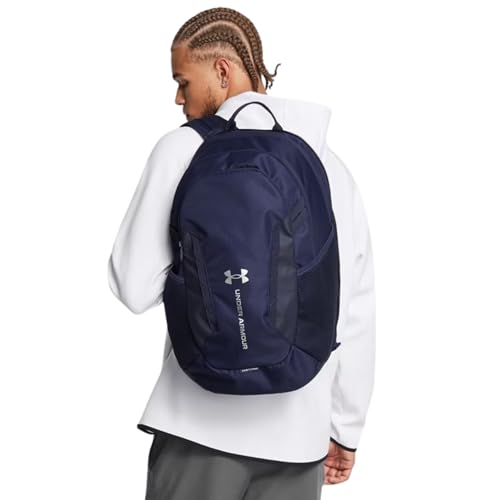 UA Hustle 6.0 Team Backpack by Under Armour - color: Midnight Navy, size: OSFM