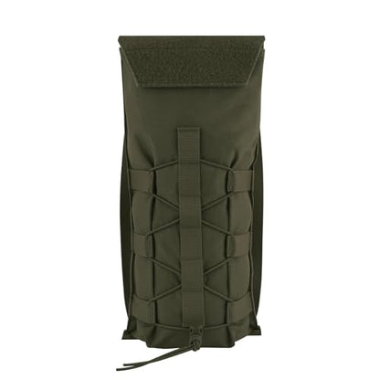 PETAC GEAR 1.5L / 3L Tactical Hydration Pack，Molle Carrier Pouch for 50 oz /100 oz Hydration Bladder Daypack Water Backpack. - color: RG, size: 3L bag only