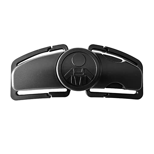 Universal Child Car Seat Chest Harness Clip Universal Safer Belt Clip Buckle Lock Stroller Chest Clip Adjustable Guard for Baby and Kids (Black) - color: Black