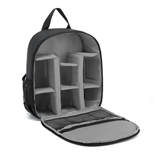 Digital DSLR Camera Waterproof Sling Backpack Shoulder Bag For Unisex Hiking Traveling Grey - color: Grey
