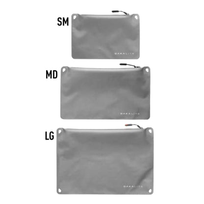 Magpul DAKA Lite Pouch Zippered Tactical Range Tool and Gear Bag - color: Gray, size: Small (6" x 9")