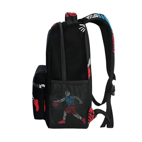 ALAZA Basketball Player Bank Shot Sports Large Backpack Personalized Laptop iPad Tablet Travel School Bag with Multiple Pockets - color: Basketball