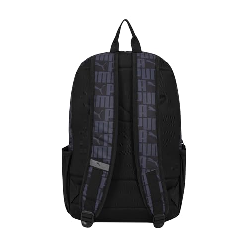PUMA Rally 300 Backpack, Black/Green, OS - color: Black/Galactic Grey/Emerald Ice