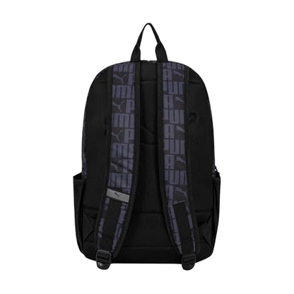 PUMA Rally 300 Backpack, Black/Green, OS - color: Black/Galactic Grey/Emerald Ice