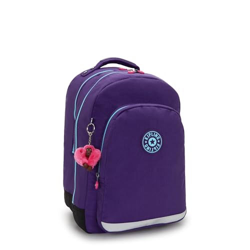 Kipling Women's Class Room 17" Laptop Backpack, Durable, Spacious, with Protective Sleeve - color: Vip Purple, size: 11.5''L x 17''H x 9.5''D