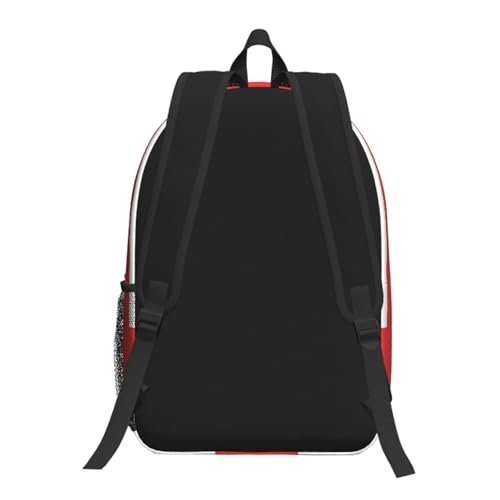 MZERSE Casual Laptop Backpack, Printed Daypack England Flag, Lightweight Commuter Bag for Work, Travel and Gym - color: Pattern (1115)