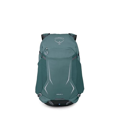 Osprey Hikelite 32L Durable Hiking Backpack - Travel Daypack with Rain Cover for Men and Women, Cascade Blue - color: Cascade Blue, style: 32l