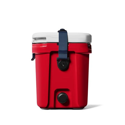 YETI Roadie 15 Hard Cooler with DoubleDuty Shoulder Strap - color: Patriotic 26