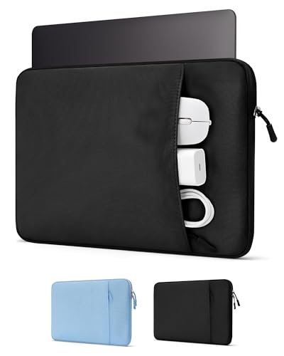 ProCase Laptop Sleeve 15" for MacBook Air/Pro 15 Inch M5/M4/M3/M2, Computer Case Also Compatible with 15" HP Dell ASUS Lenovo Acer Chromebook -Black - color: Black, size: 15-inch