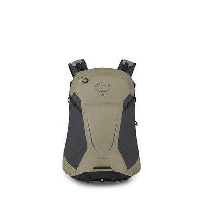 Osprey Hikelite 18L Durable Hiking Backpack - Travel Daypack with Rain Cover for Men and Women, Olive Tan - color: Olive Tan, style: 18l