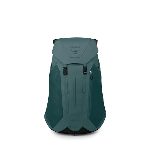 Osprey Hikelite LT 30L Hiking Backpack - Lightweight Travel Daypack with Rain Cover for Men and Women, Cascade Blue - color: Cascade Blue, style: 30l
