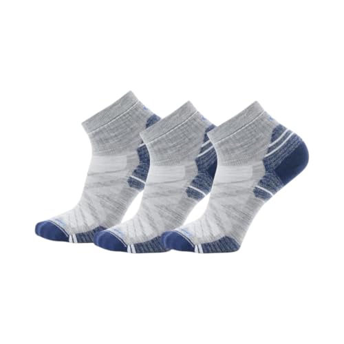 Smartwool Men's Hike Targeted Cushion Ankle Socks - color: Light Gray-3pk, size: X-Large