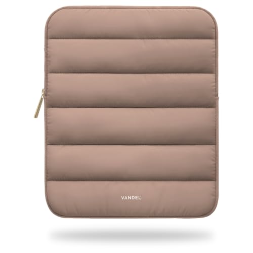 Vandel Puffy iPad Sleeve 11 Inch, Tablet Sleeve, iPad Bag, Tablet Pouch - color: f. Latte, size: 9-11 Inch