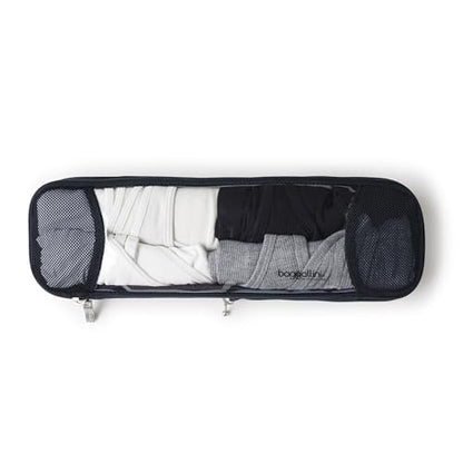 Baggallini Long Compression Cube - Lightweight Compression Packing Cube for Travel - color: French Navy