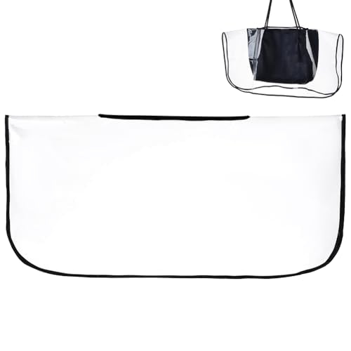 PH PandaHall EVA Handbag Rain Cover, 27.5"x13.6" Handbag Protector Waterproof Rain Slicker Dustproof Bag Raincoat Protective Case Shield for Handbags Shopping Bags Weather Protection Clothing Storage - size: 27.5x13.6 inch