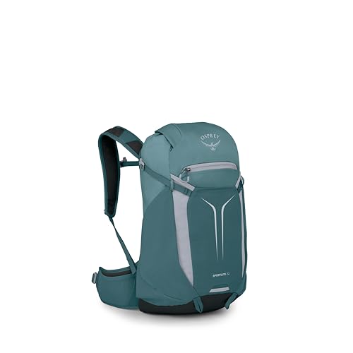 Osprey Sportlite 22L Lightweight Hiking Backpack for Men and Women - Everyday Hiking Bag - Travel Daypack, Torrent Blue - color: Torrent Blue, style: 22l