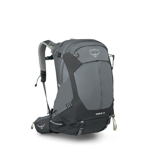 Osprey Sirrus 34L Women's Hiking Backpack, Gray OS - color: Medium Grey, style: 34L